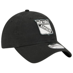 New York Rangers New Era Stamp Fabric Applique 9TWENTY Adjustable Hat - Black | New Era sale