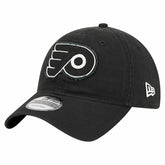 Philadelphia Flyers New Era Stamp Fabric Applique 9TWENTY Adjustable Hat - Black | New Era discount