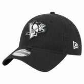Pittsburgh Penguins New Era Stamp Fabric Applique 9TWENTY Adjustable Hat - Black | New Era on sale