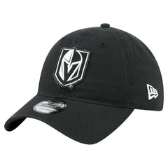 Vegas Golden Knights New Era Stamp Fabric Applique 9TWENTY Adjustable Hat - Black | New Era Lifestyle