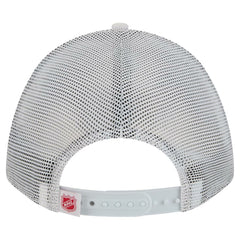 Detroit Red Wings New Era Hockey Sock 9FORTY A-Frame M-Crown Adjustable Trucker Hat - White/Red | New Era near me