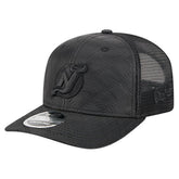 New Jersey Devils New Era Quilted Nylon 9SEVENTY Adjustable Trucker Hat - Black | New Era near me