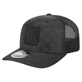 New York Rangers New Era Quilted Nylon 9SEVENTY Adjustable Trucker Hat - Black | New Era near me