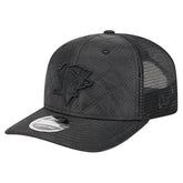 Pittsburgh Penguins New Era Quilted Nylon 9SEVENTY Adjustable Trucker Hat - Black | New Era Clearance