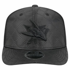 San Jose Sharks New Era Quilted Nylon 9SEVENTY Adjustable Trucker Hat - Black | New Era online