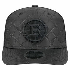 Boston Bruins New Era Quilted Nylon 9SEVENTY Adjustable Trucker Hat - Black | New Era on sale