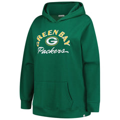 Green Bay Packers '47 Women's Plus Size Whirlwind Naomi Hoodie - Green - 47 brand