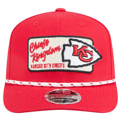 Kansas City Chiefs New Era Chant 9SEVENTY Stretch-Snap Hat - Red - NFL