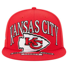 Kansas City Chiefs New Era Oversized 59FIFTY Fitted Hat - Red - NFL
