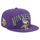Minnesota Vikings New Era Oversized 59FIFTY Fitted Hat - Purple - NFL