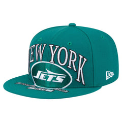 New York Jets New Era Oversized 59FIFTY Fitted Hat - Green - NFL