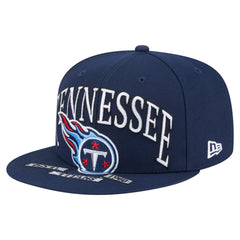 Tennessee Titans New Era Oversized 59FIFTY Fitted Hat - Navy - NFL