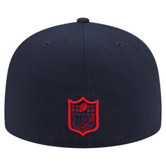 Houston Texans New Era Oversized 59FIFTY Fitted Hat - Navy - NFL