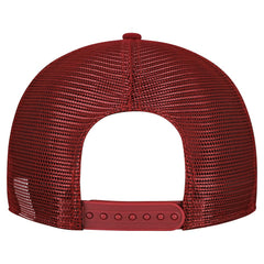 Washington Commanders New Era Cork Split Panel 9FIFTY Trucker Snapback Hat - Gray/Burgundy - NFL
