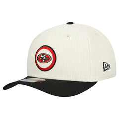 San Francisco 49ers New Era Loyal Corduroy 9SEVENTY Adjustable Hat - Stone - NFL