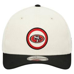 San Francisco 49ers New Era Loyal Corduroy 9SEVENTY Adjustable Hat - Stone - NFL