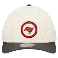 Tampa Bay Buccaneers New Era Loyal Corduroy 9SEVENTY Adjustable Hat - Stone - NFL