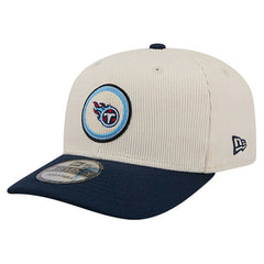 Tennessee Titans New Era Loyal Corduroy 9SEVENTY Adjustable Hat - Stone - NFL