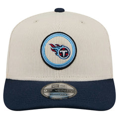Tennessee Titans New Era Loyal Corduroy 9SEVENTY Adjustable Hat - Stone - NFL