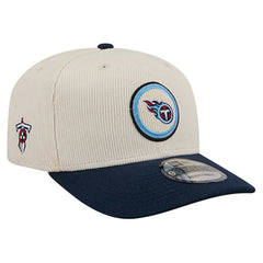 Tennessee Titans New Era Loyal Corduroy 9SEVENTY Adjustable Hat - Stone - NFL