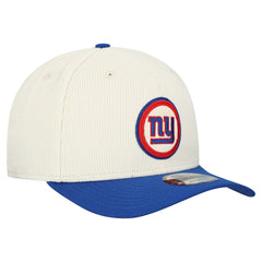 New York Giants New Era Loyal Corduroy 9SEVENTY Adjustable Hat - Stone - NFL
