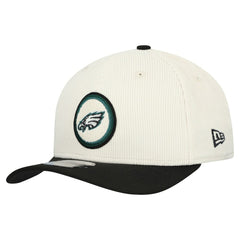 Philadelphia Eagles New Era Loyal Corduroy 9SEVENTY Adjustable Hat - Stone - NFL