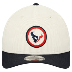Houston Texans New Era Loyal Corduroy 9SEVENTY Adjustable Hat - Stone - NFL