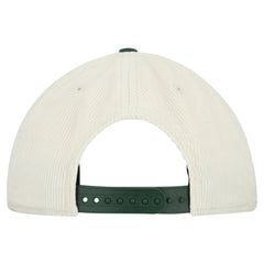 Green Bay Packers New Era Loyal Corduroy 9SEVENTY Adjustable Hat - Stone - NFL