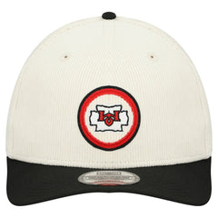 Kansas City Chiefs New Era Loyal Corduroy 9SEVENTY Adjustable Hat - Stone - NFL