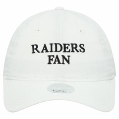 Las Vegas Raiders New Era Women's Team Fan 9TWENTY Adjustable Hat - White - NFL