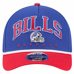 Buffalo Bills New Era Arch COOLERA 9FORTY A-Frame M-Crown Adjustable Hat - Royal - NFL