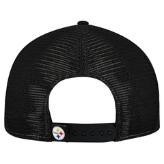 Pittsburgh Steelers New Era Outdoor Split Panel 9FIFTY Snapback Hat - Gold/Black - NFL