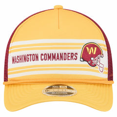 Washington Commanders New Era Linear A-Frame 9FORTY Adjustable Hat - Gold - NFL