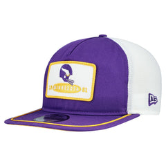 Minnesota Vikings New Era Patch 19TWENTY Adjustable Hat - Purple/White - NFL