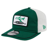 New York Jets New Era Patch 19TWENTY Adjustable Hat - Green/White - NFL