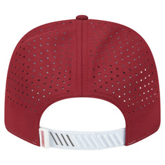 Washington Commanders New Era Established Patch 9SEVENTY Adjustable Hat - White/Burgundy - NFL