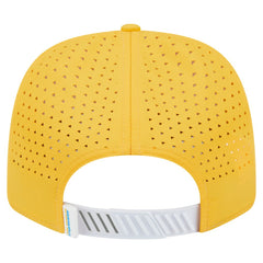 Los Angeles Chargers New Era Established Patch 9SEVENTY Adjustable Hat - White/Gold - NFL