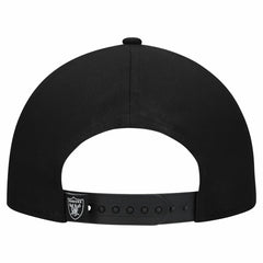 Las Vegas Raiders New Era Women's Metallic 9FORTY M-Crown A-Frame Adjustable Hat - Black - NFL