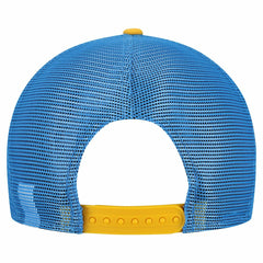Los Angeles Chargers New Era Banner A-Frame 9FIFTY Snapback Hat - Cream/Powder Blue - NFL