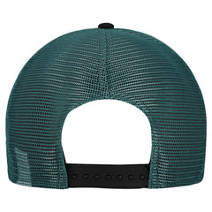 Philadelphia Eagles New Era Banner A-Frame 9FIFTY Snapback Hat - Cream/Midnight Green - NFL