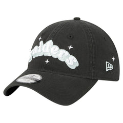 Las Vegas Raiders New Era Girls Youth Cheer 9TWENTY Adjustable Hat - Black - NFL