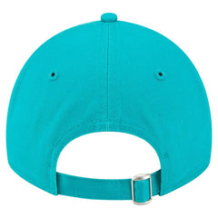 Miami Dolphins New Era Girls Youth Cheer 9TWENTY Adjustable Hat - Aqua - NFL