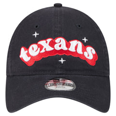 Houston Texans New Era Girls Youth Cheer 9TWENTY Adjustable Hat - Navy - NFL