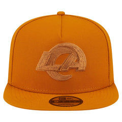 Los Angeles Rams New Era Color Pack A-Frame 9FIFTY Snapback Hat - Brown - NFL