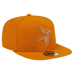 Minnesota Vikings New Era Color Pack A-Frame 9FIFTY Snapback Hat - Brown - NFL