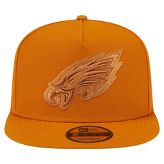 Philadelphia Eagles New Era Color Pack A-Frame 9FIFTY Snapback Hat - Brown - NFL