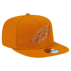 Philadelphia Eagles New Era Color Pack A-Frame 9FIFTY Snapback Hat - Brown - NFL