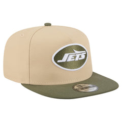New York Jets New Era Color Pack A-Frame 9FIFTY Snapback Hat - Khaki/Olive - NFL