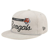 Cincinnati Bengals New Era Cord Rope Corduroy 9FIFTY Snapback Hat - Gray - NFL