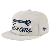 Houston Texans New Era Cord Rope Corduroy 9FIFTY Snapback Hat - Gray - NFL